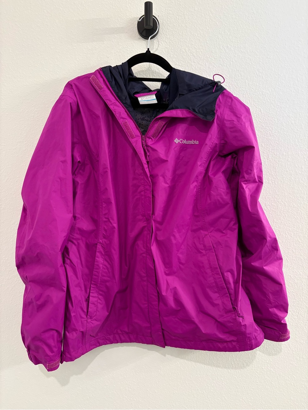 Columbia Women's Bright Magenta Hooded Shell Jacket